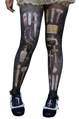 Van Helsing's Vampire Hunter Academy · Tights · Black